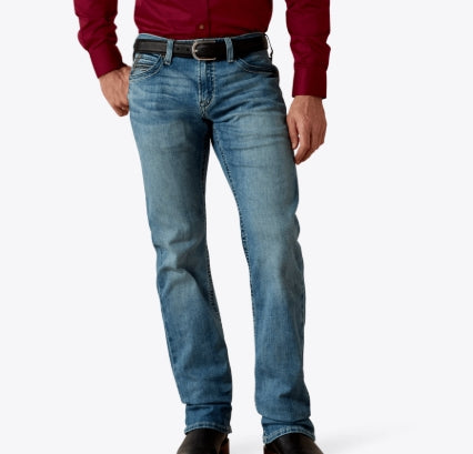 MNS M7 Slim Wessley Straight Jean Gaviota - 1002206 Jeans ariatmens Ariat