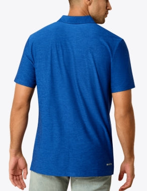 MNS Charger 2.0 Fitted Polo BLUE QUARTZ 10071491 SHIRT ariat ariatmens Men's Ariat