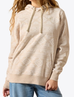 WMS Ariat Logo 2.0 Hoodie KHAKI HEATHER SOUTHWEST PRINT 10071409 Hoodie ariat ariatwomens Women's Ariat