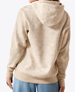 WMS Ariat Logo 2.0 Hoodie KHAKI HEATHER SOUTHWEST PRINT 10071409 Hoodie Ariat