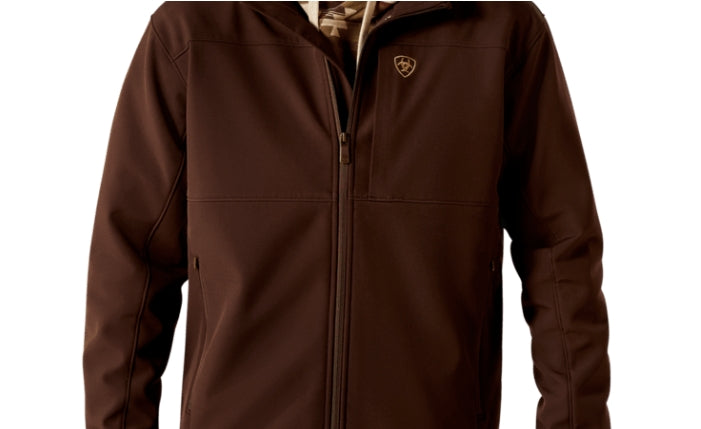 Men's Vernon Softshell Jacket Coffee Bean 10062597 Coats & Jackets ariatmens Ariat
