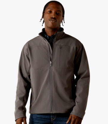 Men's Vernon Softshell Jacket Grey - 10062598 Sweatshirt ariatmens Ariat