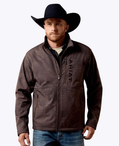 MNS Patriot Flag Softshell Jacket BROWN 10079522