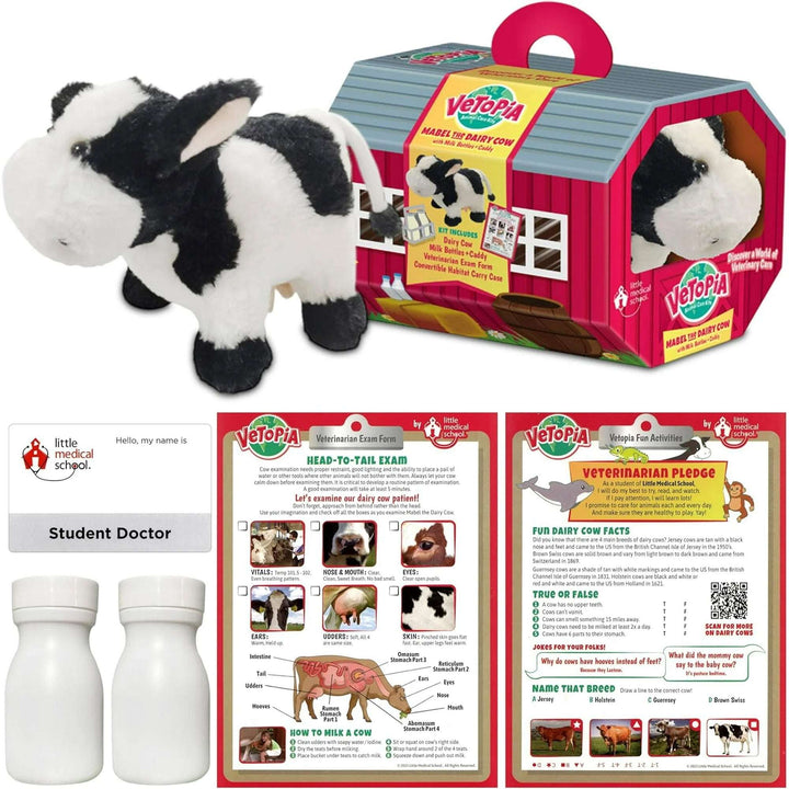 Vetopia Vet Kit - Maple the Dairy Cow VTCOW1 Vet Kit Toys Shiloh