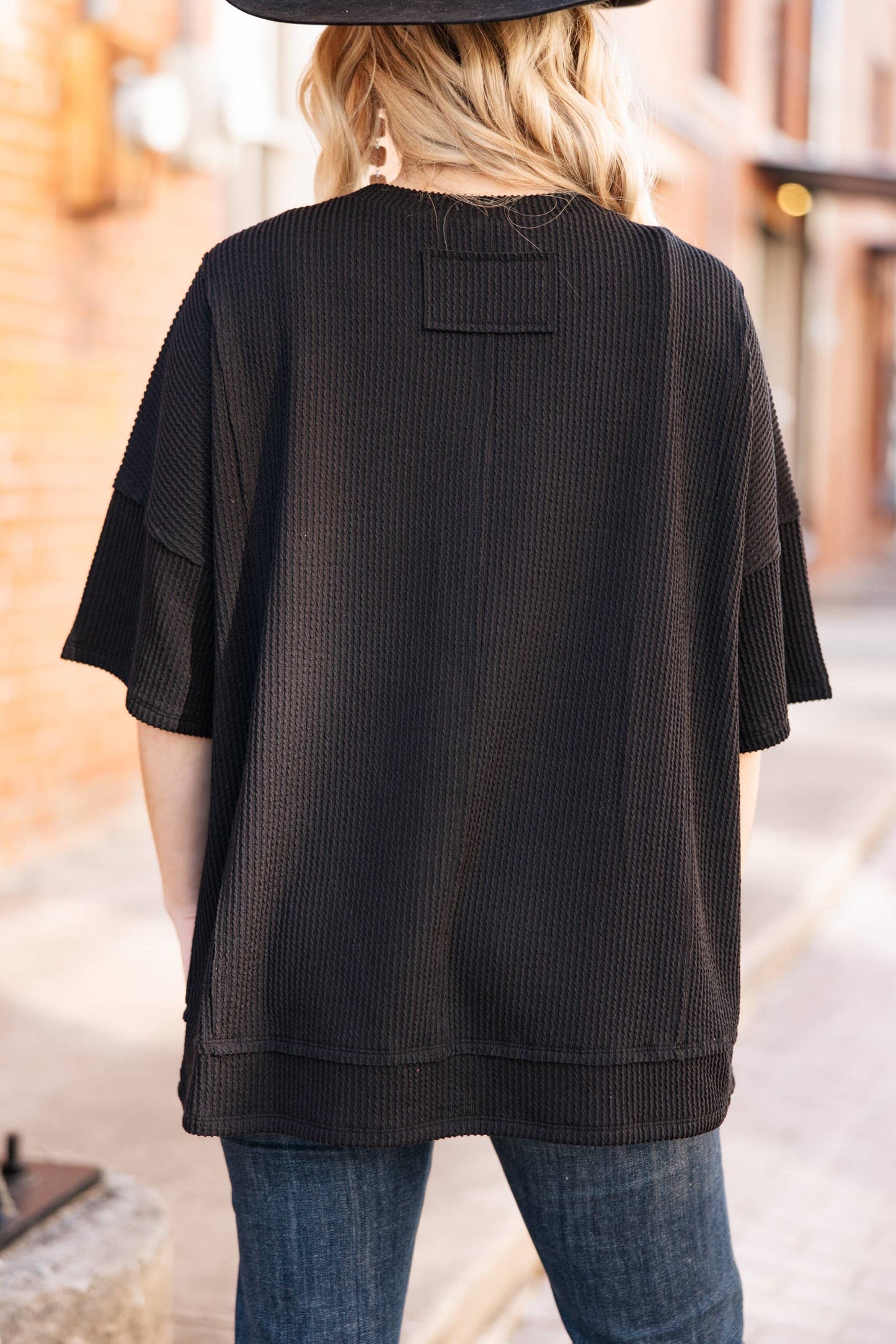 Half Sleeve Relaxed Pocket Blouse Andrée by Unit