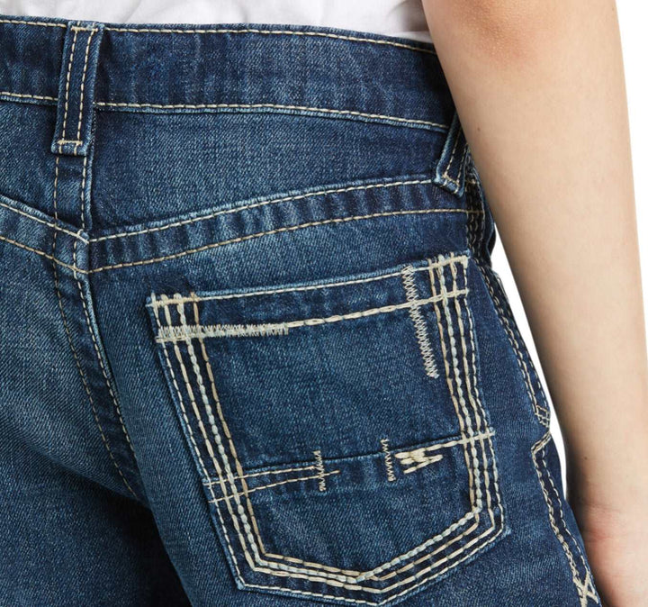 Ariat B5 Slim Boundary Stackable Straight Leg Jean 10018338 - Double C Western SupplyAriat