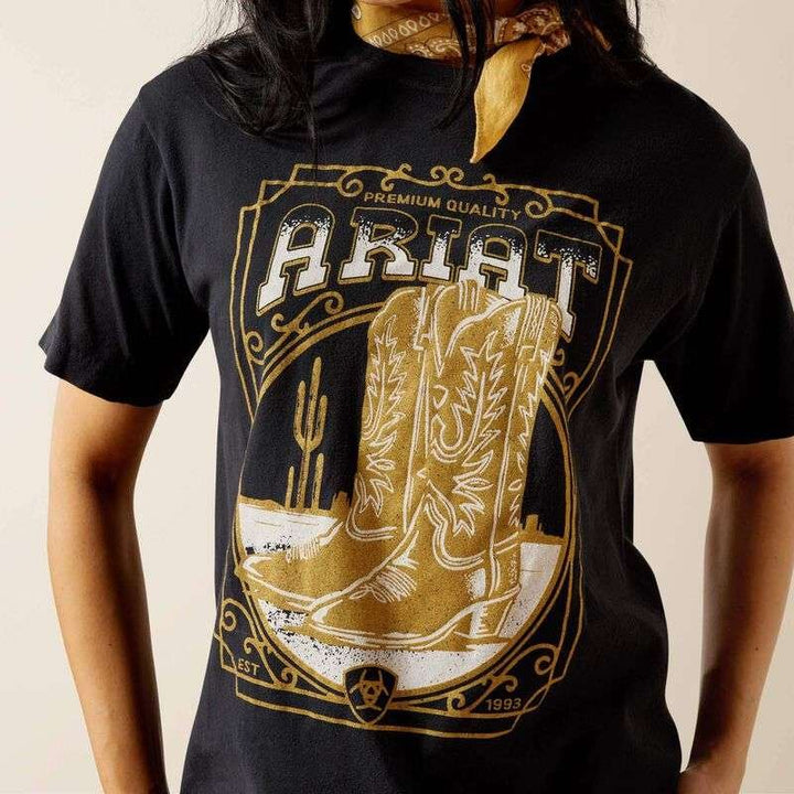 Ariat Boot Cloche T-Shirt 10063756 - Double C Western SupplyAriat