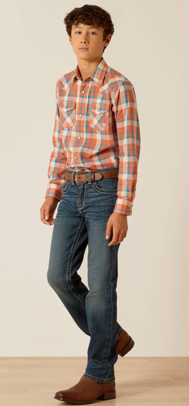 Ariat Boy’s Hilario Retro Fit Shirt - Double C Western SupplyAriat