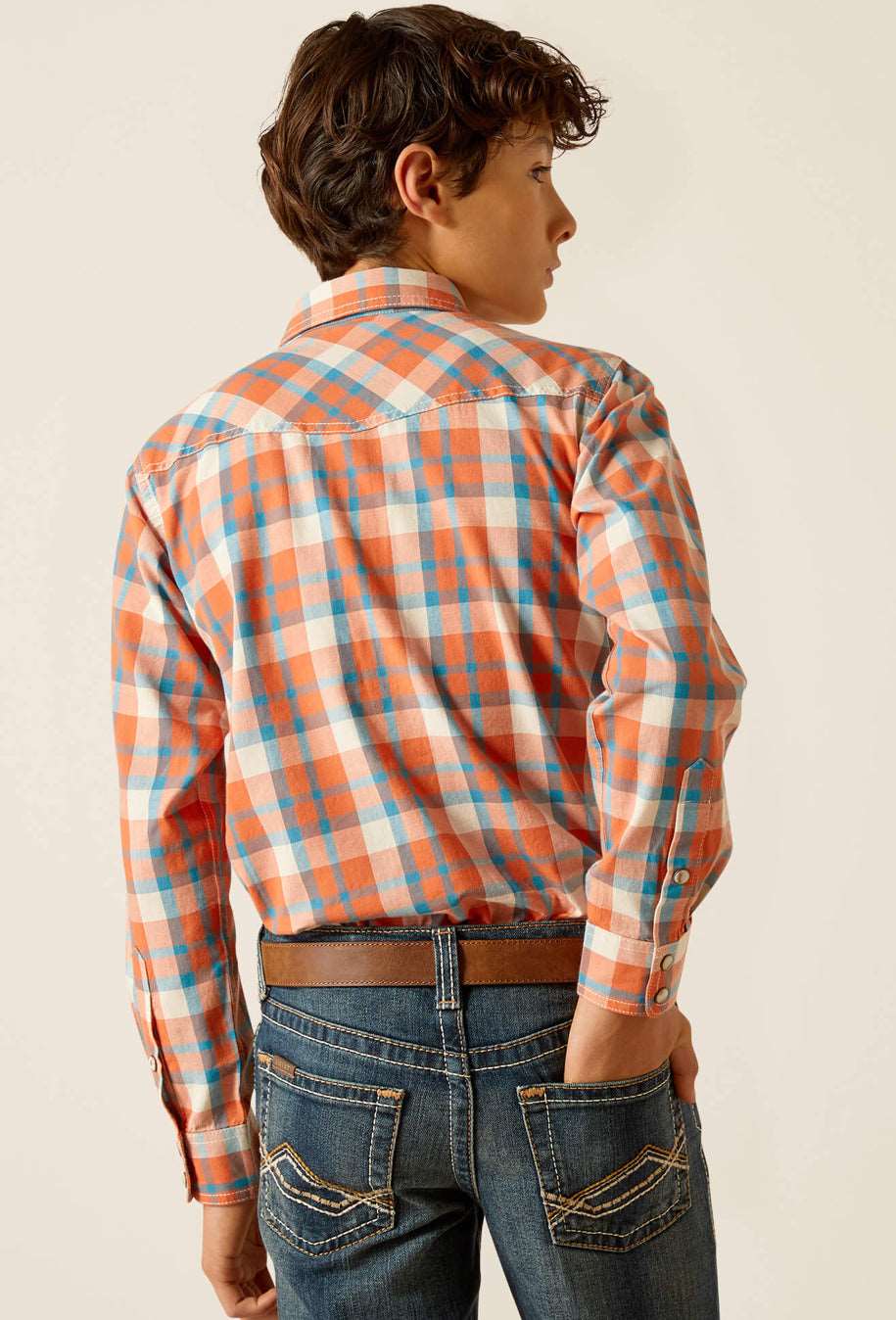Ariat Boy’s Hilario Retro Fit Shirt - Double C Western SupplyAriat