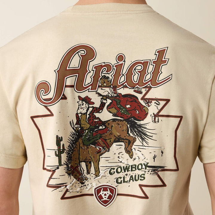 Ariat Cowboy Claus T-Shirt - 10080588 - Double C Western SupplyAriat