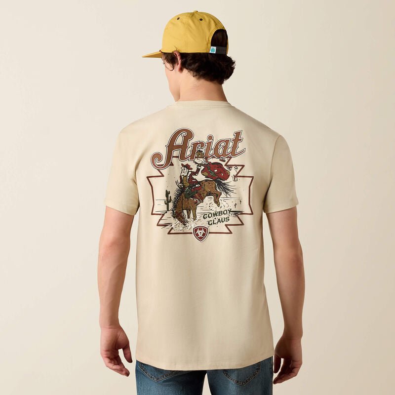 Ariat Cowboy Claus T-Shirt - 10080588 - Double C Western SupplyAriat