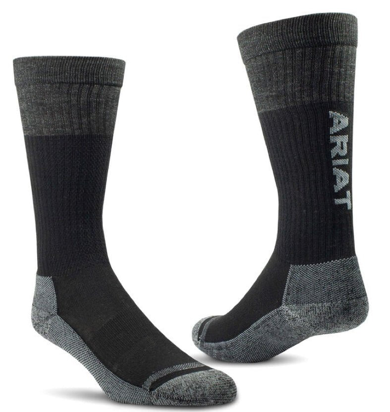 Ariat Kids VentTEK® Over the Calf Boot Sock 2 Pair Pack - Double C Western SupplyAriat