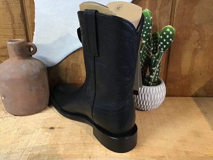 Ariat MNS Downtown Western Boot INKWELL BLACK - Double C Western SupplyAriat