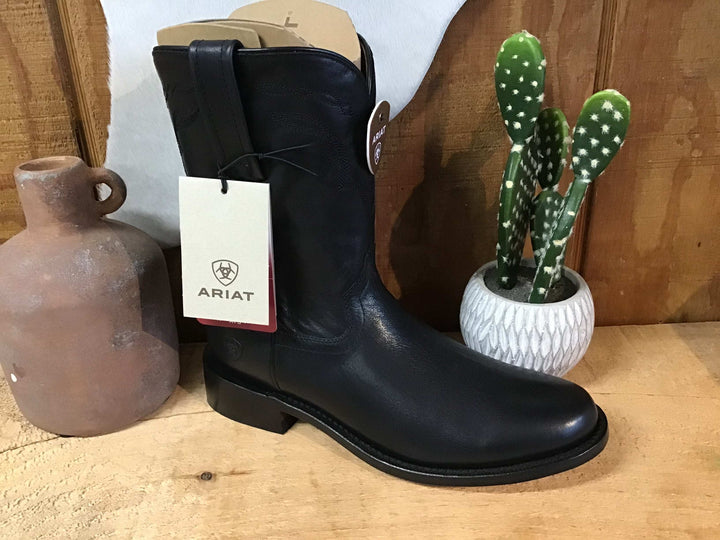 Ariat MNS Downtown Western Boot INKWELL BLACK - Double C Western SupplyAriat