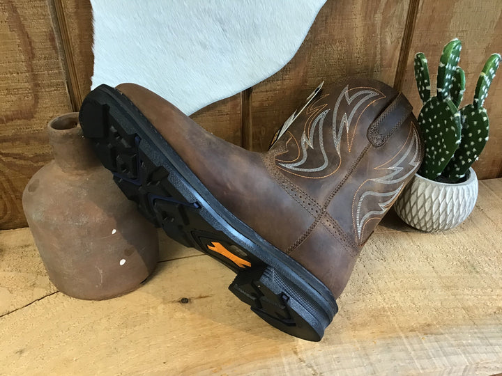 Ariat MNS Sierra Shock Shield Waterproof Steel Toe Work Boot - Double C Western SupplyAriat