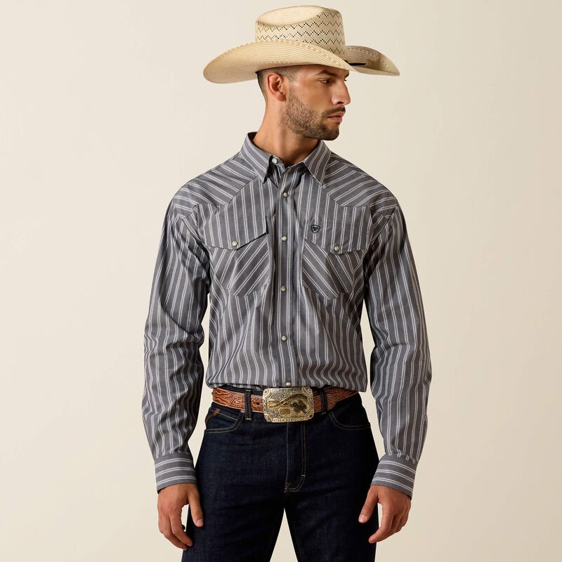 Ariat Pro Series Theron Classic Fit Snap Shirt 10071725 - Double C Western SupplyAriat