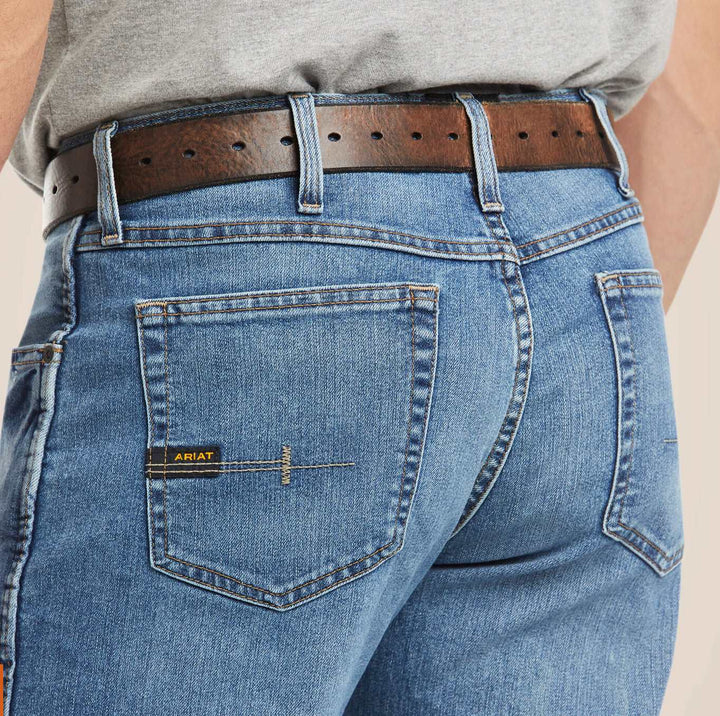 Ariat Rebar M4 Relaxed DuraStretch Basic Boot Cut Jean 10021854 - Double C Western SupplyAriat