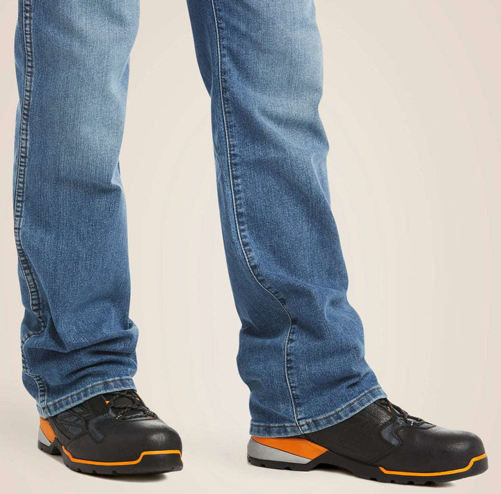 Ariat Rebar M4 Relaxed DuraStretch Basic Boot Cut Jean 10021854 - Double C Western SupplyAriat