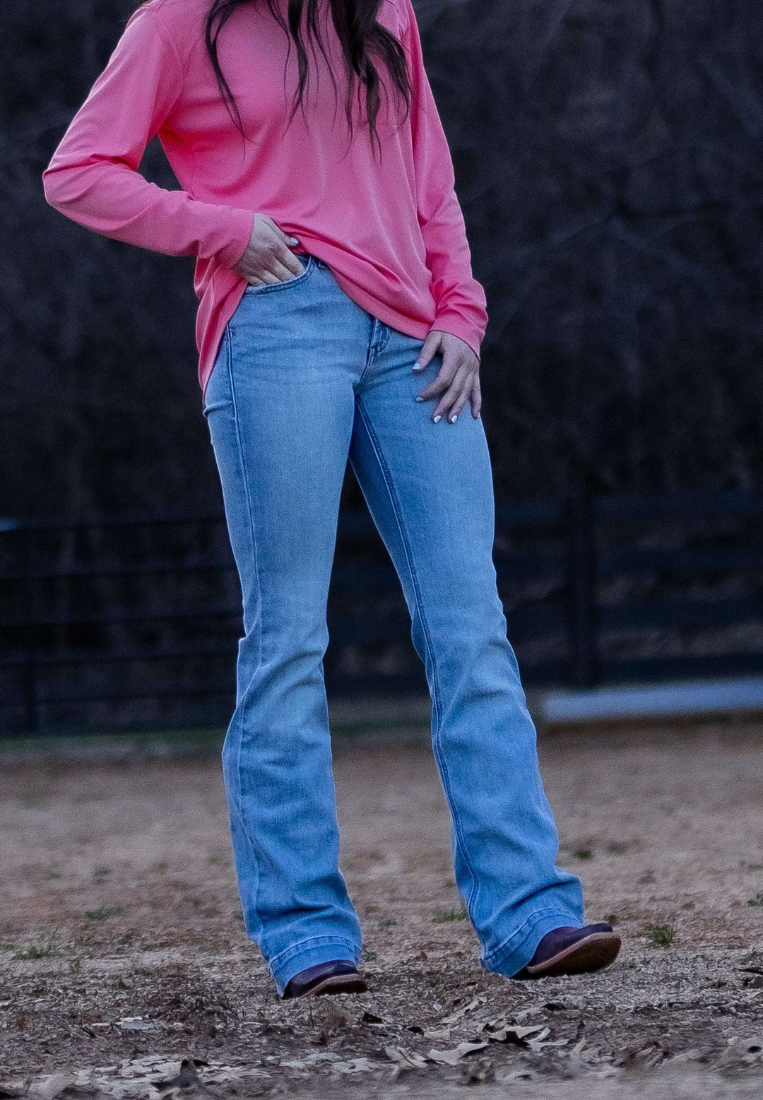Ariat WMS High Rise Marnie Slim Trouser Jeans MARYLAND 10072964 - Double C Western SupplyAriat