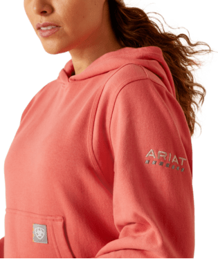Ariat WMS Rebar Lightweight Cropped Hoodie - Double C Western SupplyAriat