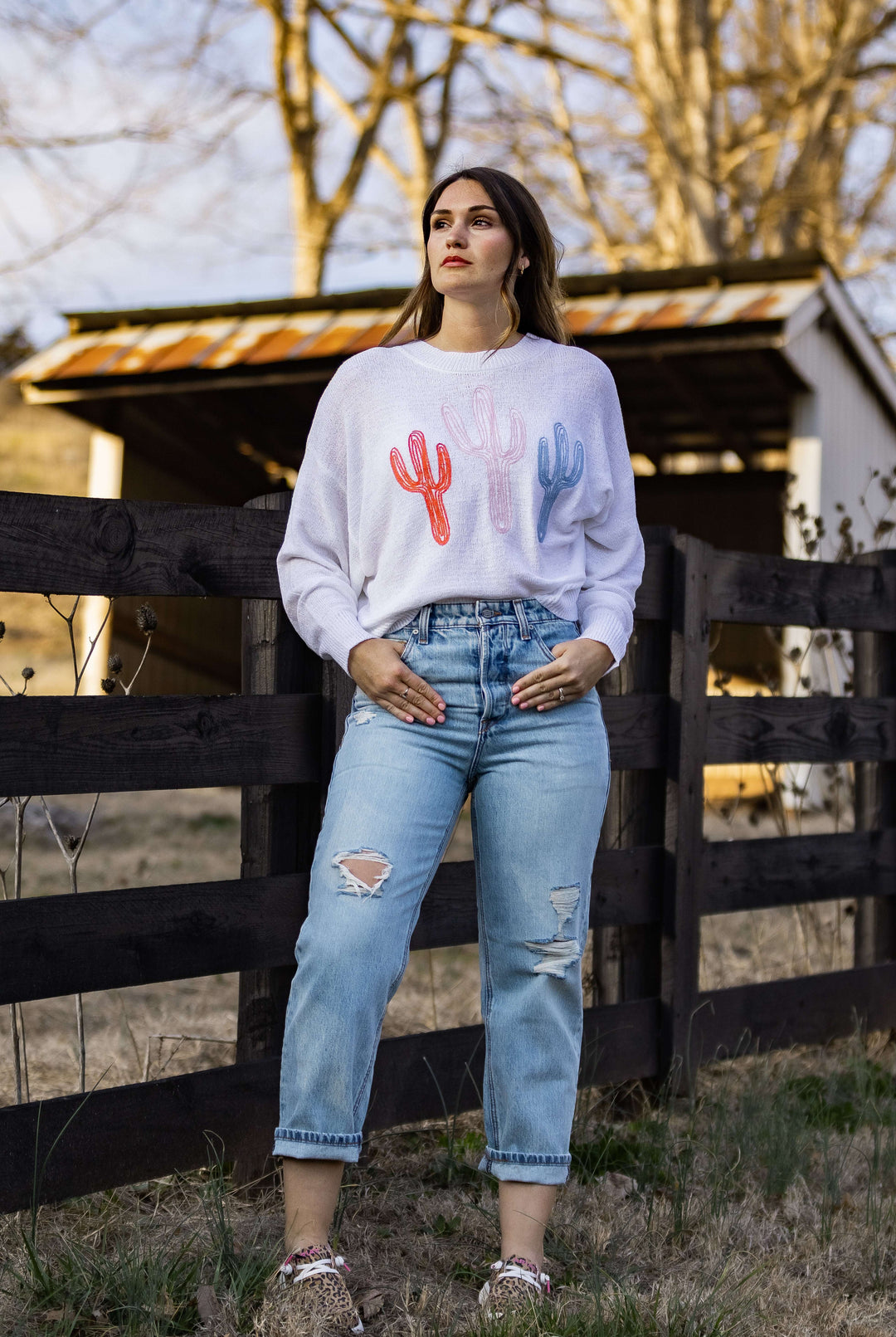 Ariat WMS Ultra High Rise Tomboy Relaxed Straight Leg Jeans SARATOGA 10072967 - Double C Western SupplyAriat