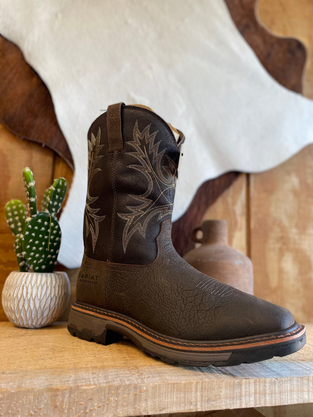 Ariat WorkHog Waterproof Work Boot - Double C Western Supplyariat