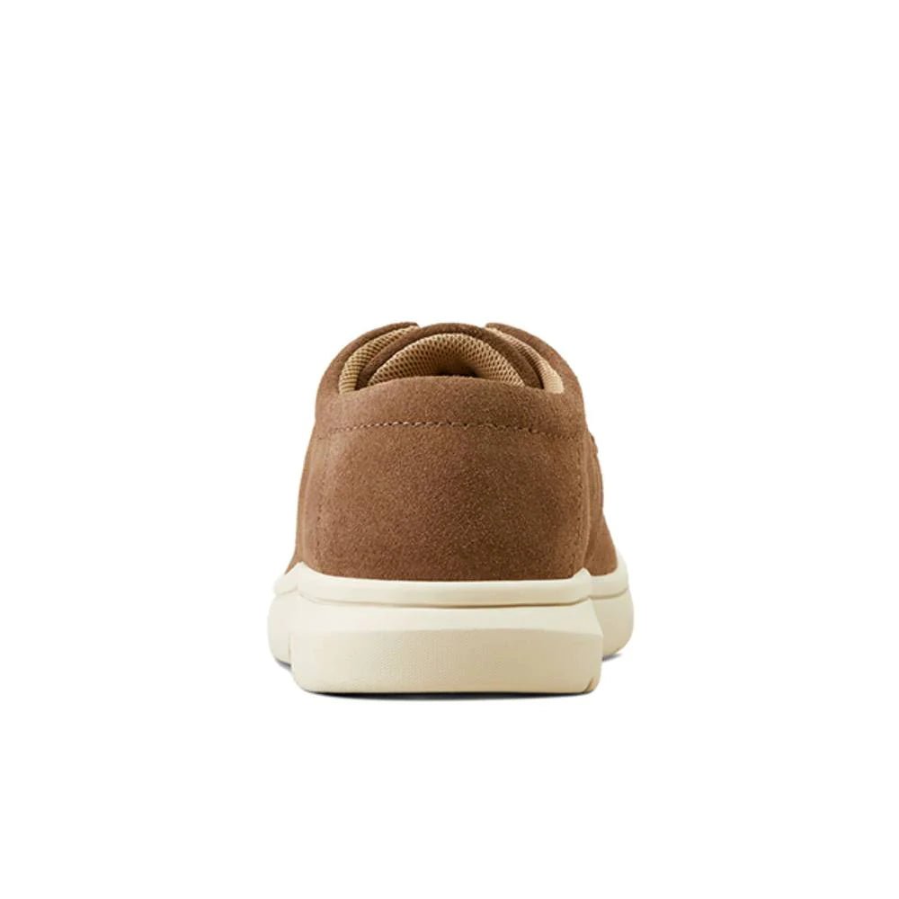ARIAT YOUTH HILO BROWN BOMBER SUEDE SHOE - Double C Western SupplyAriat