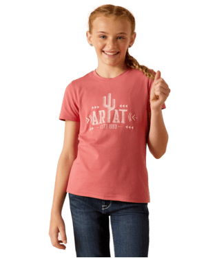 Ariat YTH Cactus T-Shirt - Double C Western SupplyAriat