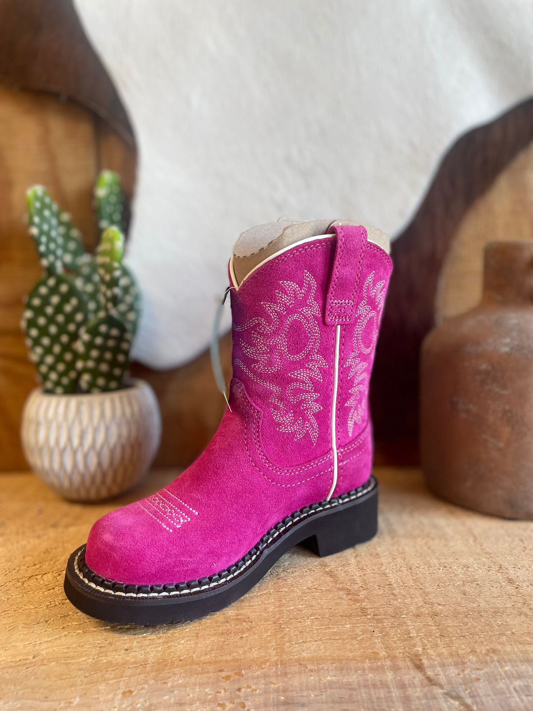 Ariat YTH Fatbaby Western Boot - Double C Western SupplyAriat