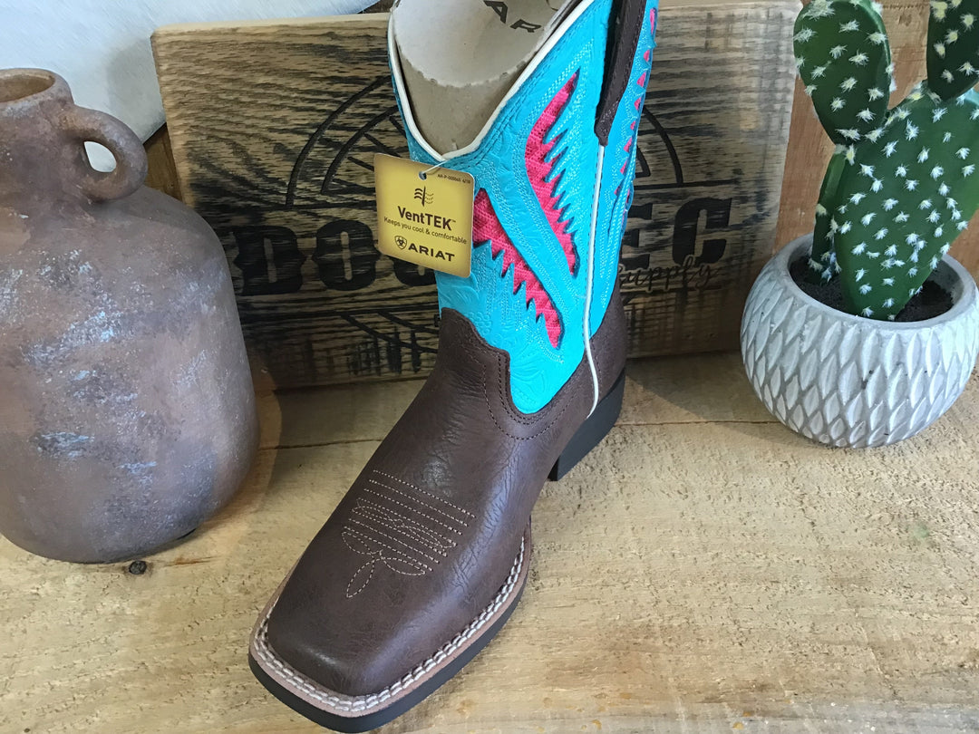 Ariat YTH Quickdraw VentTEK Western Boot - Double C Western SupplyAriat