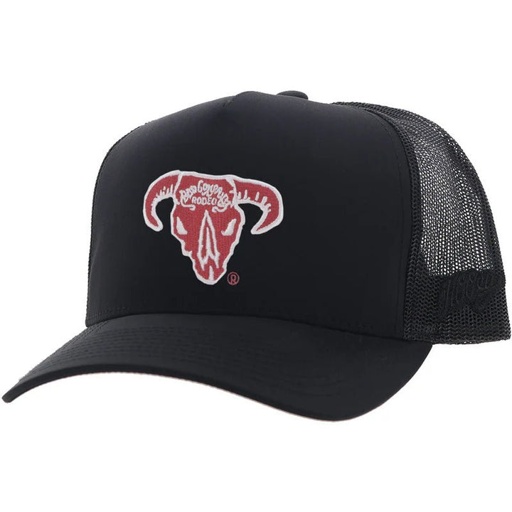 Bad Company Hat Black w/Red &amp; White Logo BC006T-BK - Double C Western SupplyHooey