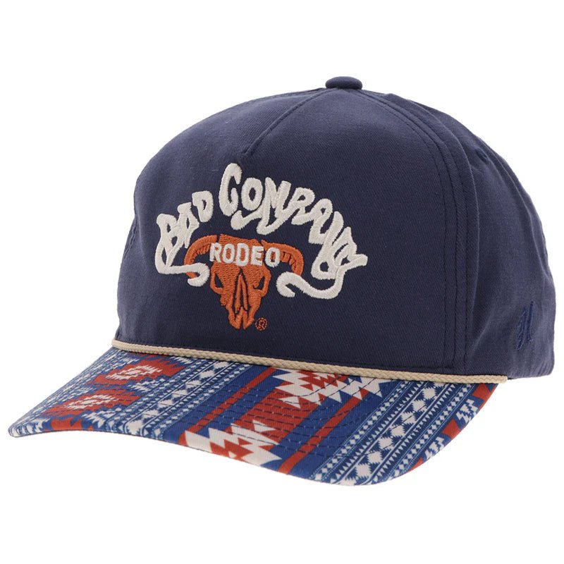 Bad Company Hat Navy/Aztec BC003T-NVAZ - Double C Western SupplyHooey