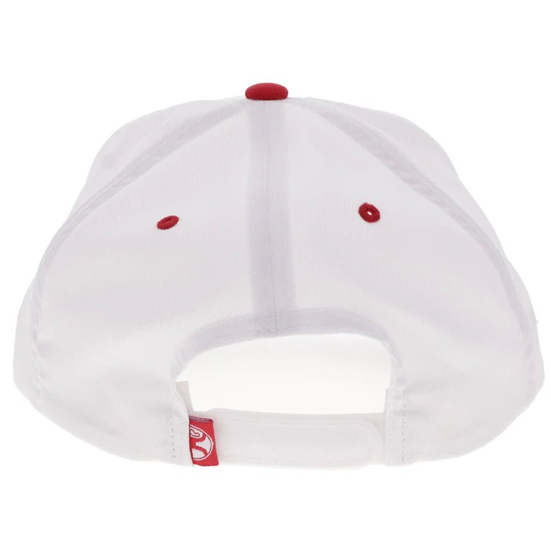 Bad Company Hat White/Red BC001T-WH - Double C Western SupplyHooey
