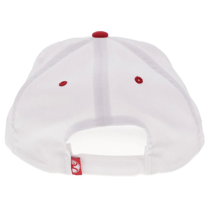 Bad Company Hat White/Red BC001T-WH - Double C Western SupplyHooey