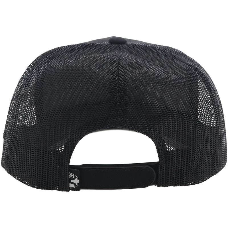 Bad Company Hat Black w/Red & White Logo BC006T-BK Hat Hooey