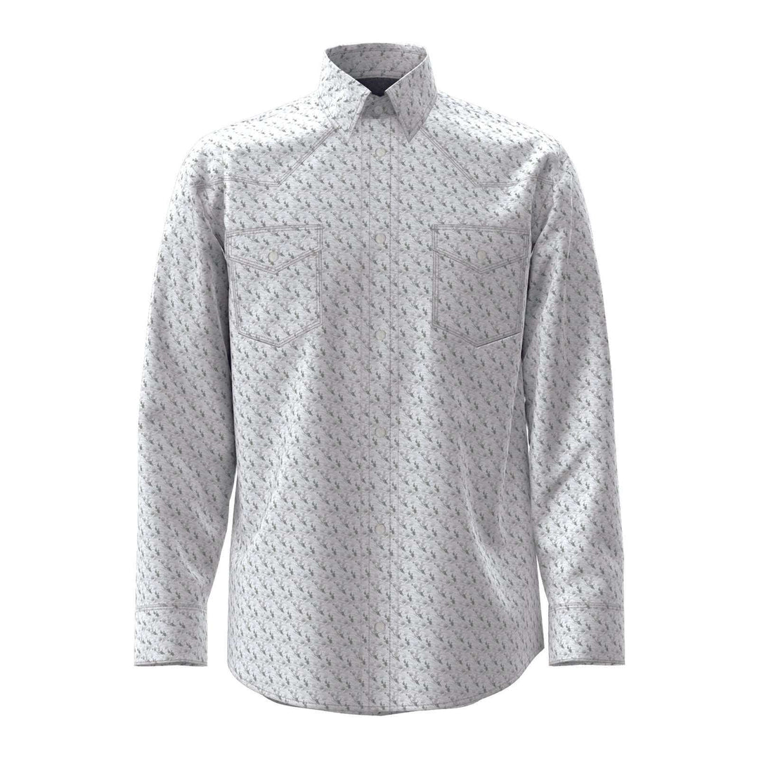 Boys 20X Advanced Comfort Long Sleeve Shirt - Green 112374377/112374302 - Double C Western SupplyWrangler