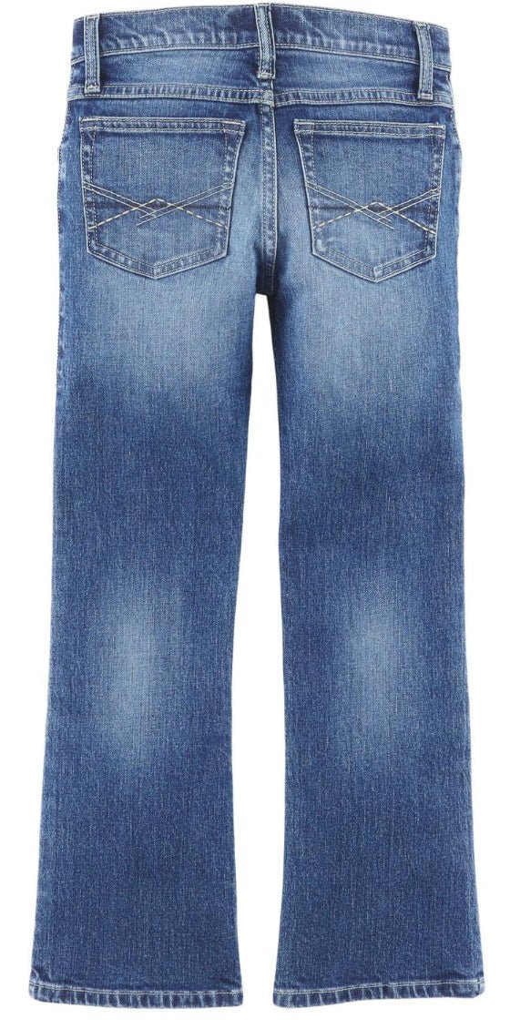 Boys Wrangler® 20X® 42 Vintage Boot Jean - Sorrel - Double C Western SupplyWrangler