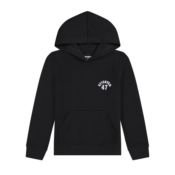 Boys Wrangler® Graphic Hoodie - Regular Fit - Phantom Heather - 112380311 - Double C Western SupplyWrangler