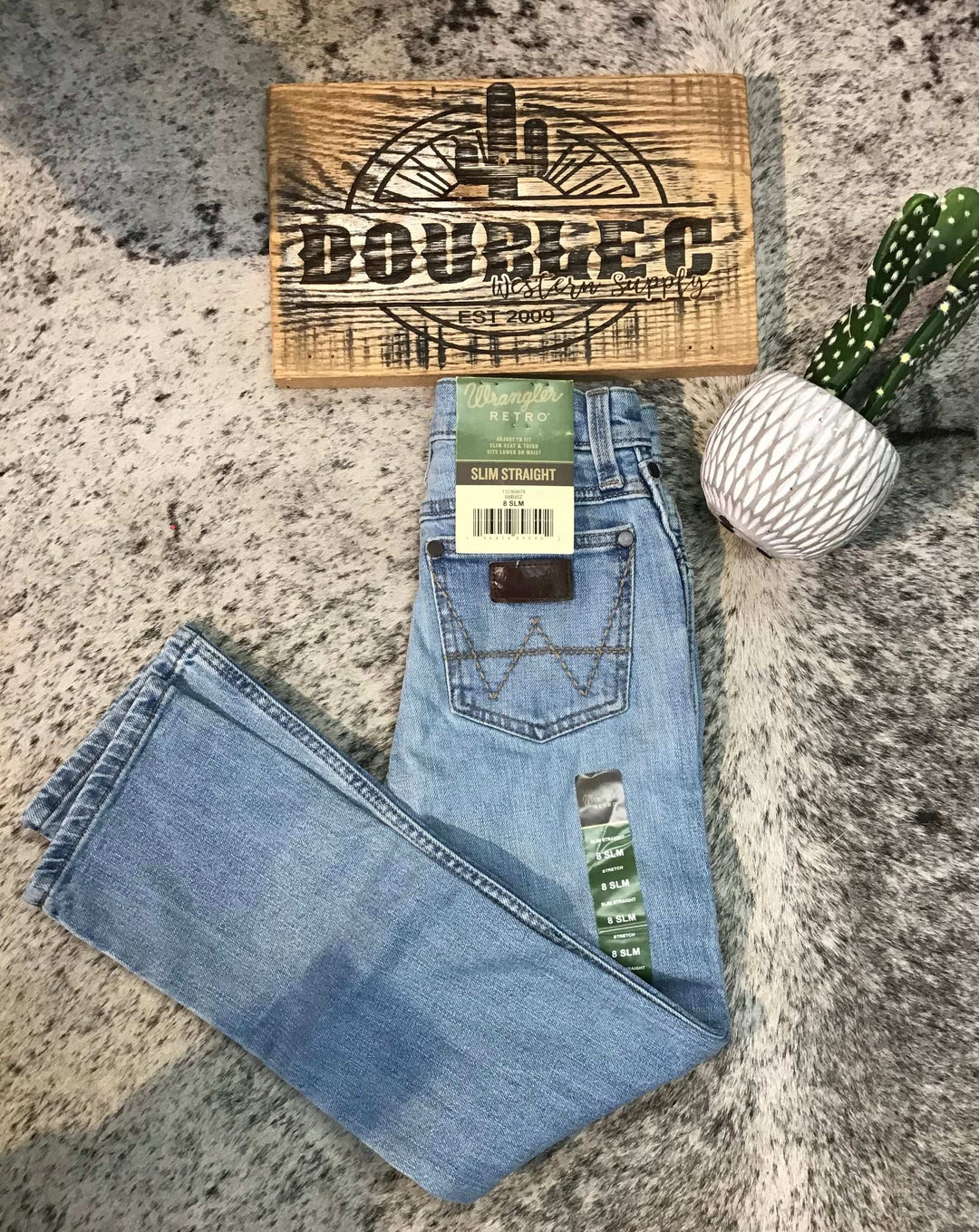 Boys Wrangler Retro® Slim Boot Jean - Mendenhall - Double C Western SupplyWrangler