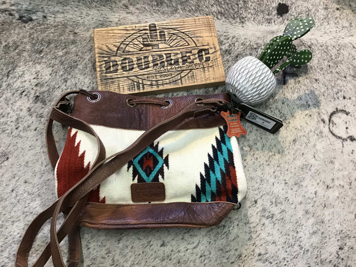 Bucket Genuine Western Leather Women Bag - Double C Western Supplyamerican darling