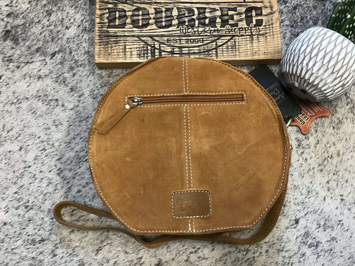 Canteen Suede Genuine Western Leather Women Bag - Double C Western Supplyamerican darling