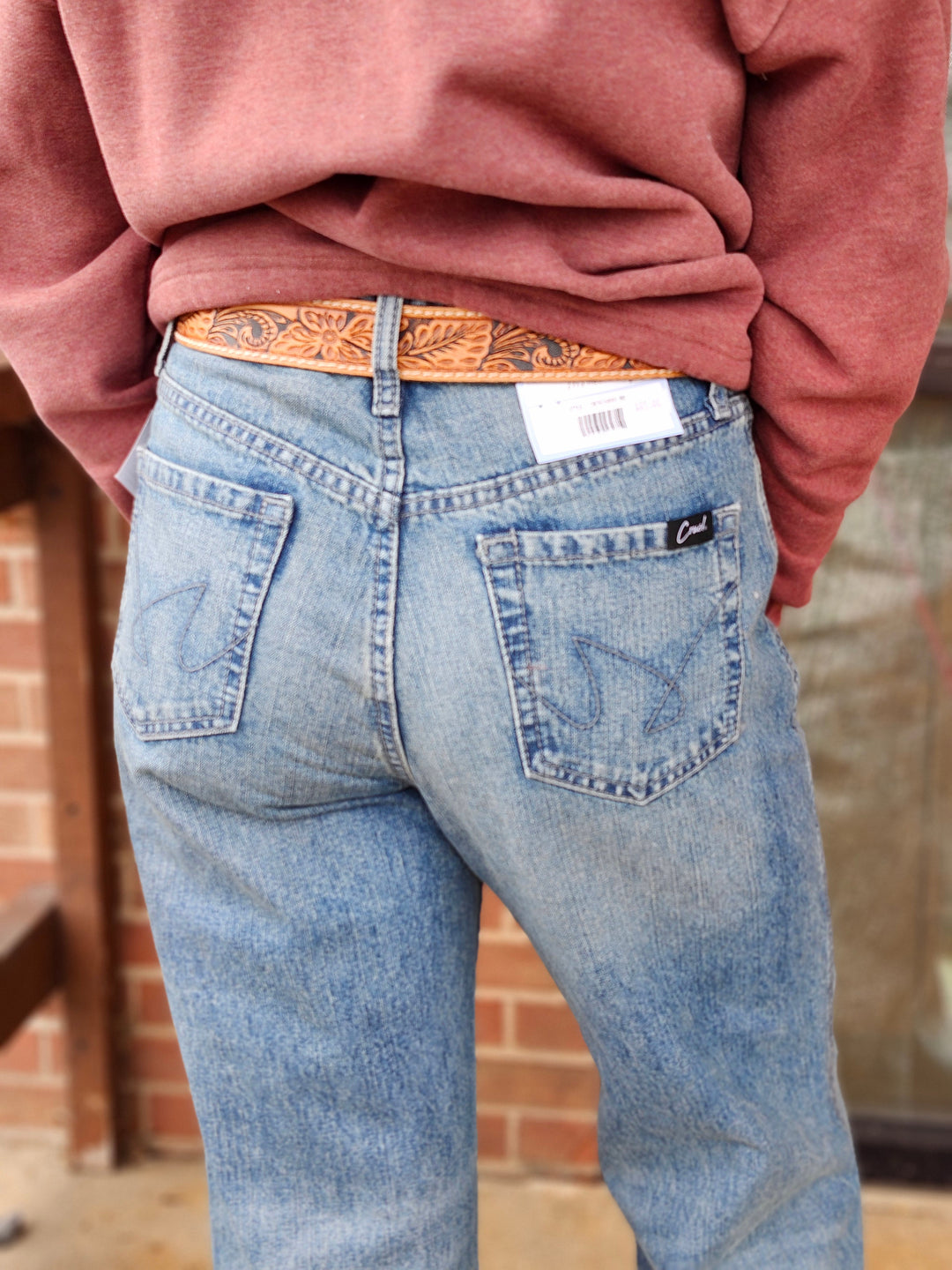 Casey Medium Stone Cruel Denim Jeans CB76154001 - Double C Western SupplyCinch