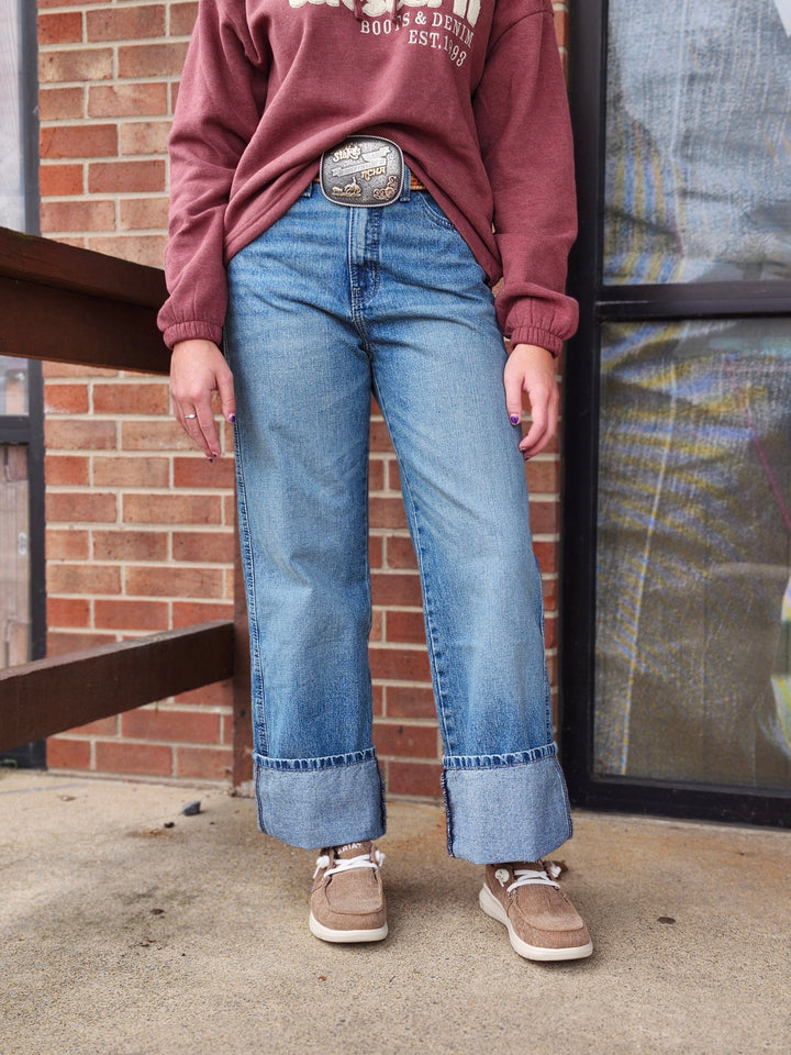 Casey Medium Stone Cruel Denim Jeans CB76154001 - Double C Western SupplyCinch