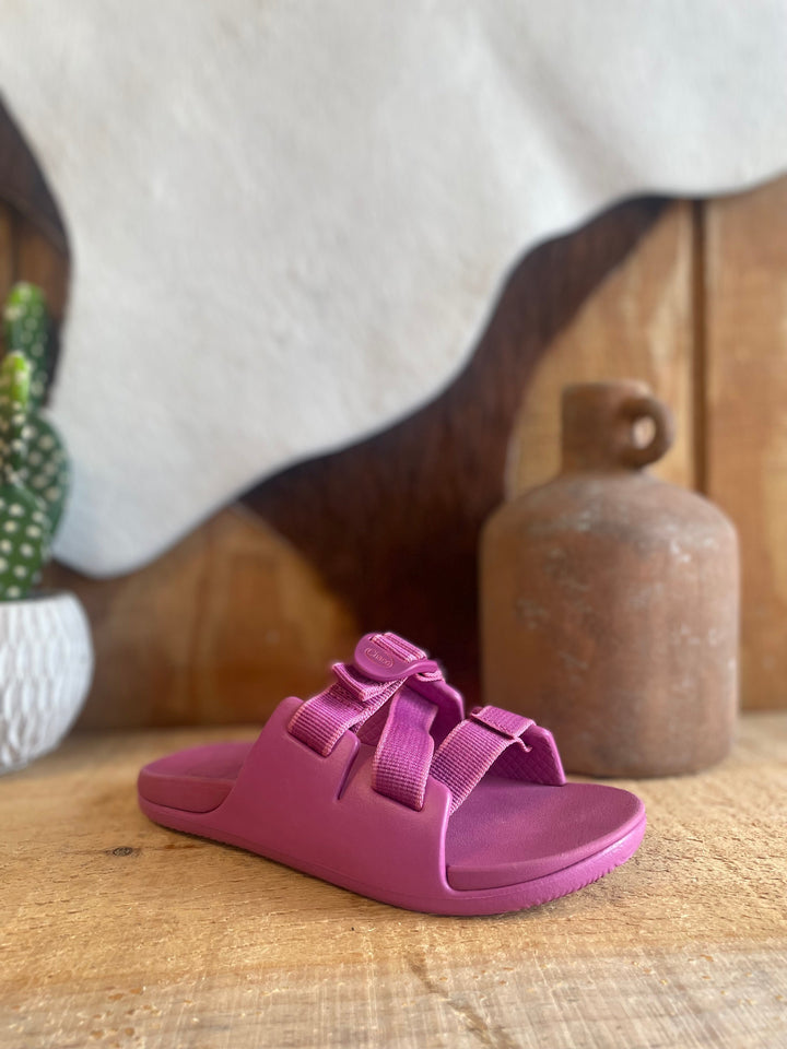 Chillos Kids Slide - Fuchia - Double C Western SupplyChaco