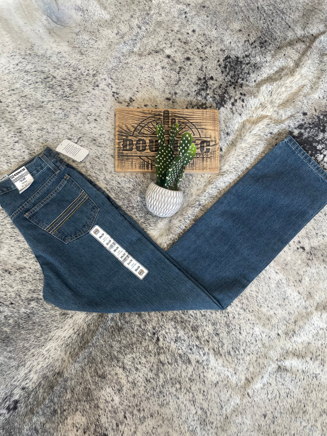 Cinch Men Slim Fit Silver Label - Double C Western SupplyCinch