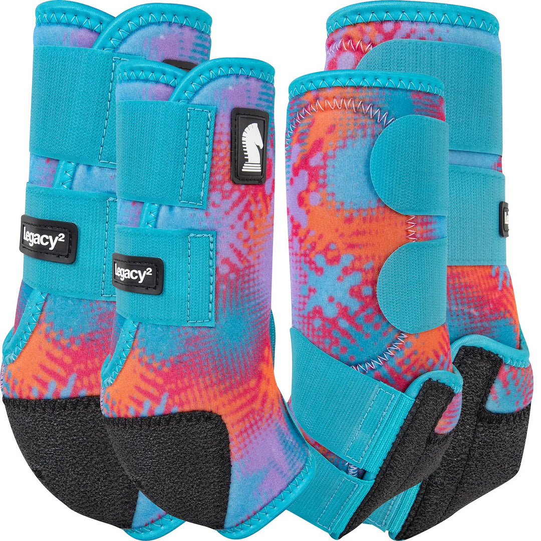 LEGACY2 SUPPORT BOOTS Full Set Protective Boot Classic Equine Horse Boots Tack classic equine