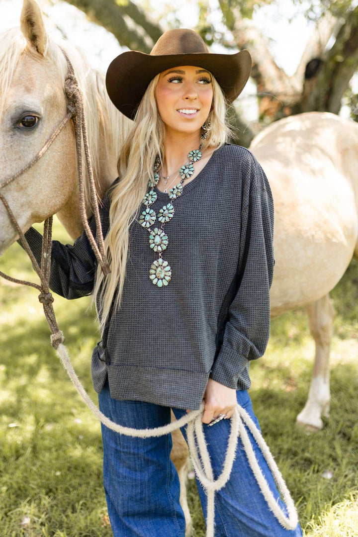 Comfortable Two Tone Thermal - Double C Western SupplyAndrée by Unit