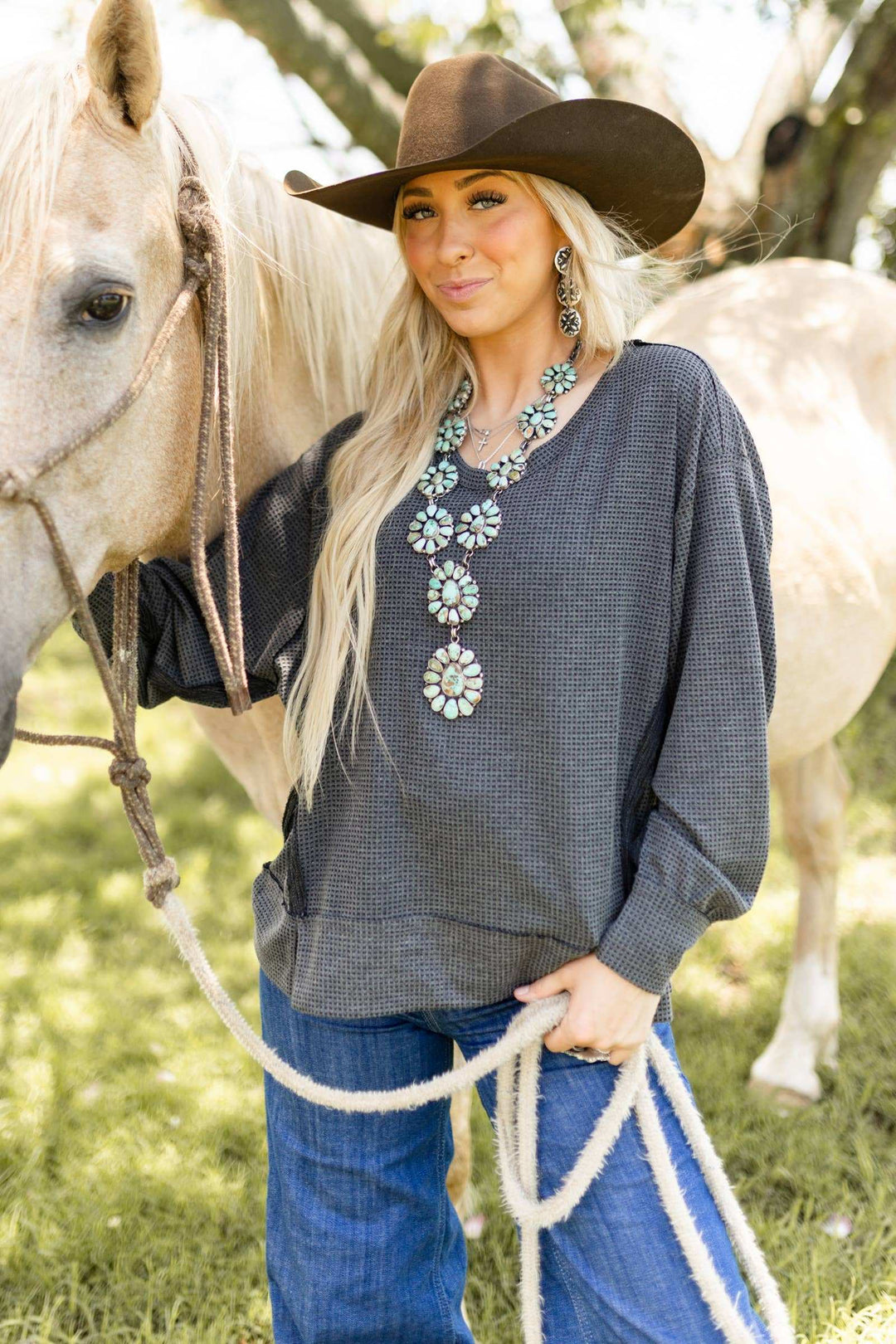 Comfortable Two Tone Thermal - Double C Western SupplyAndrée by Unit