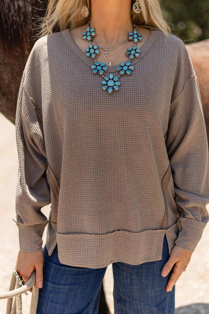 Comfortable Two Tone Thermal - Double C Western SupplyAndrée by Unit