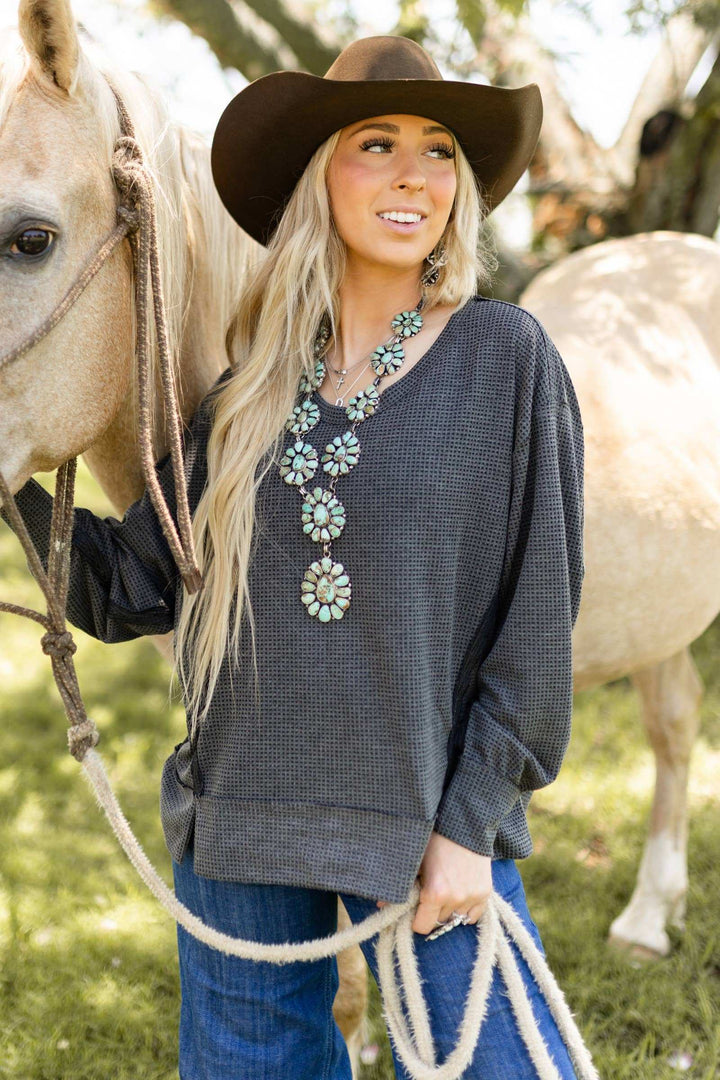 Comfortable Two Tone Thermal - Double C Western SupplyAndrée by Unit